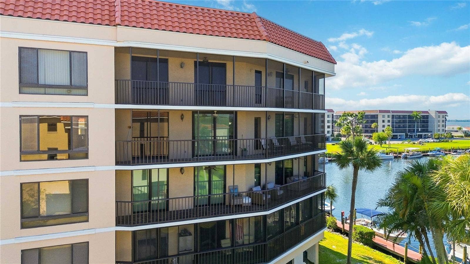 25188 MARION AVENUE, #D308, Punta Gorda, FL 33950 Warp Around Balcony