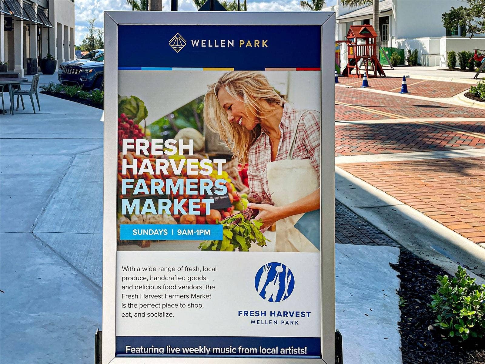Bring home fresh produce at the weekly Wellen Park Farmers Market.