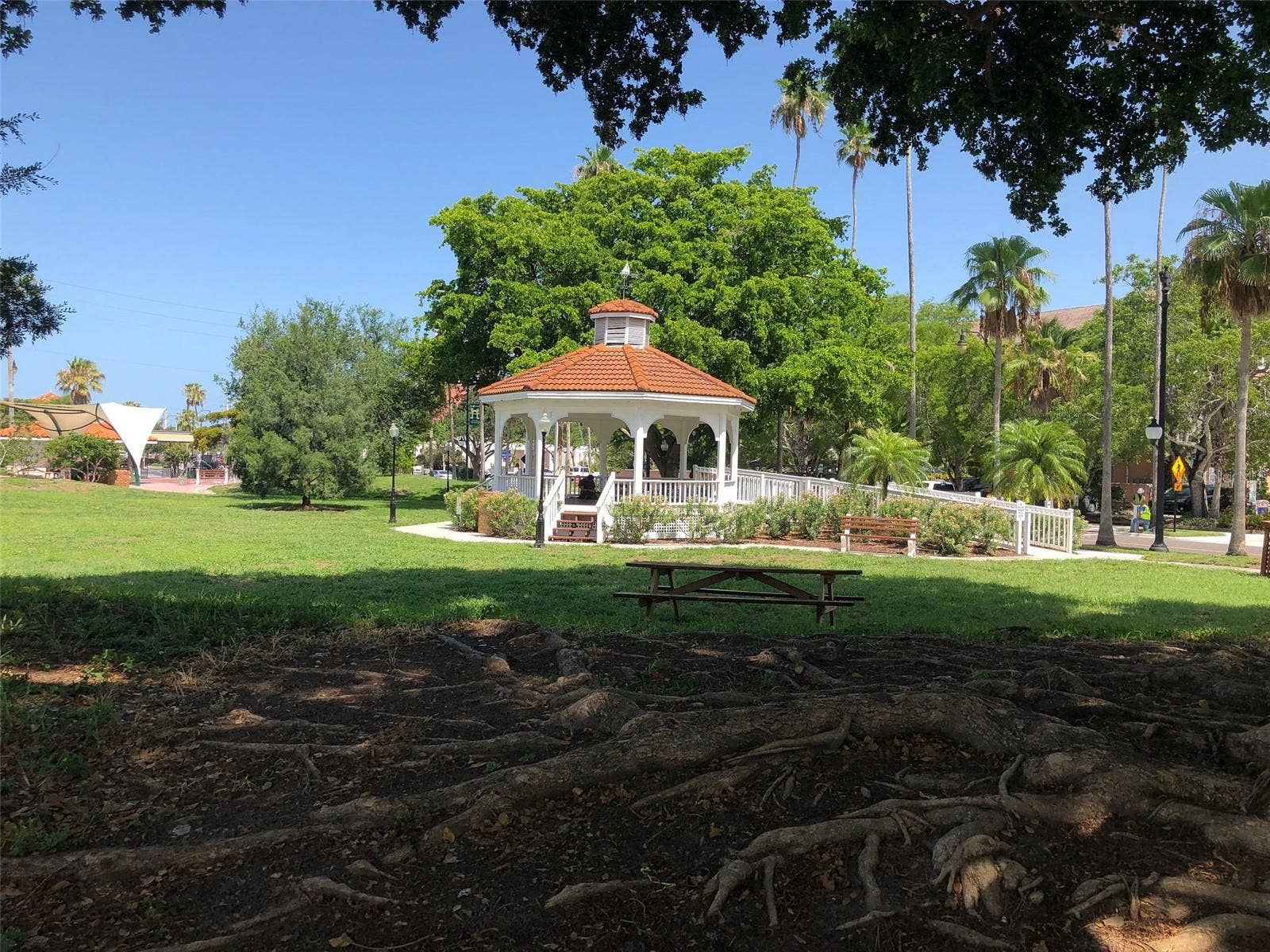 Spread a blanket under the stars for a free Friday in the park concert.