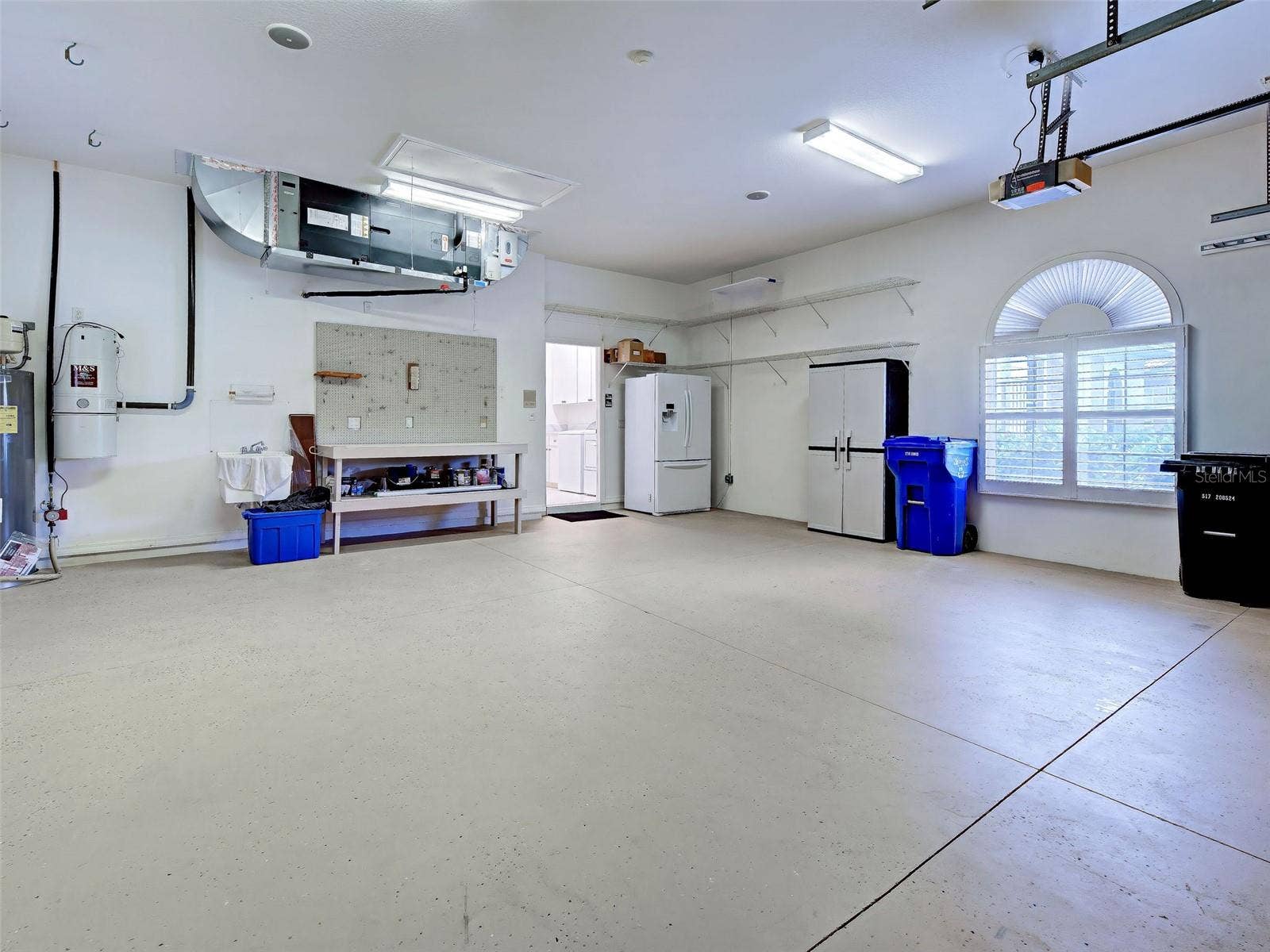 Rare, over-sized (24x26) garage could accommodate your boat or truck.