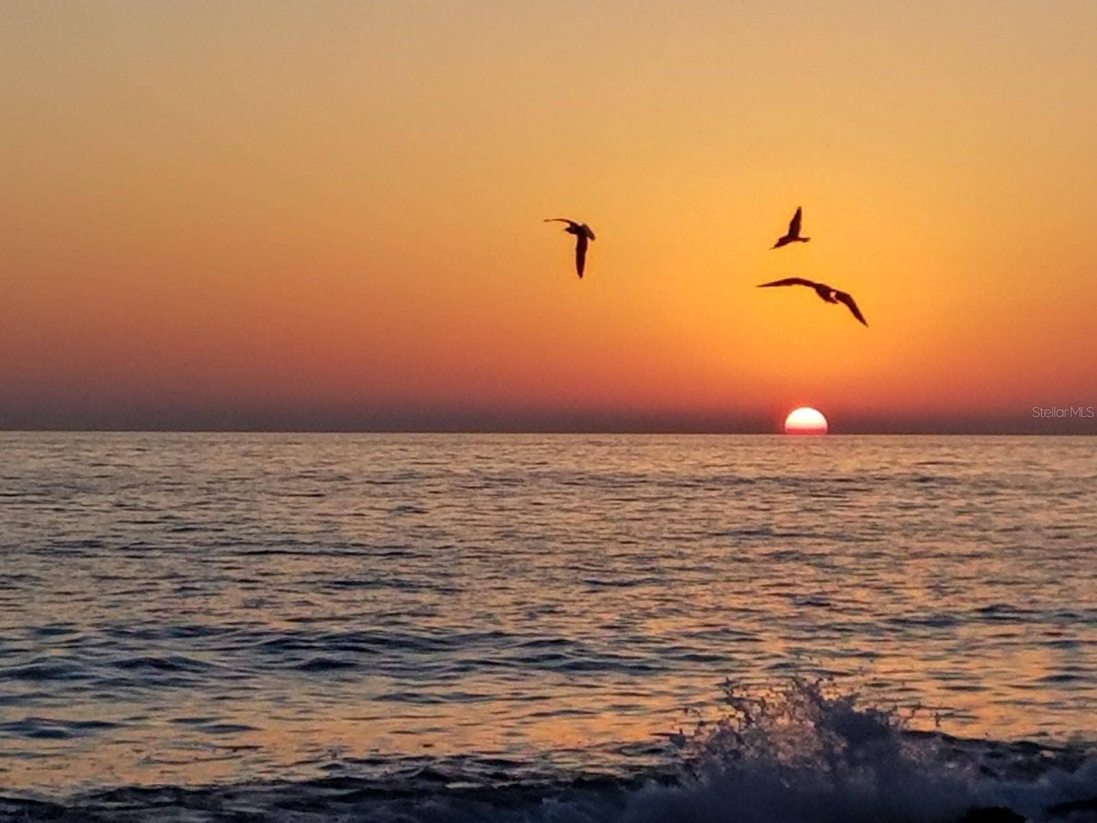sunset over Gulf
