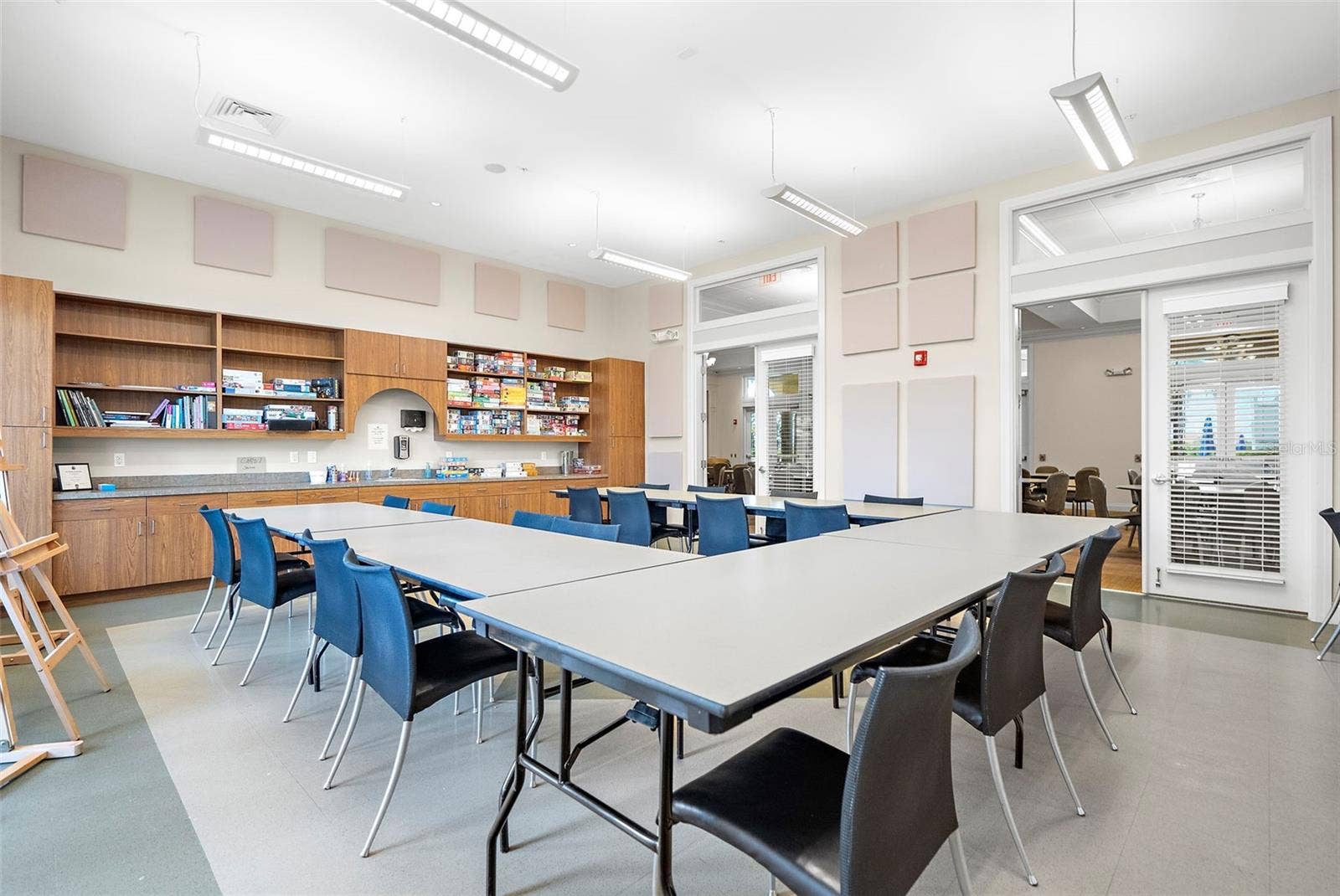 Craft room in resort center