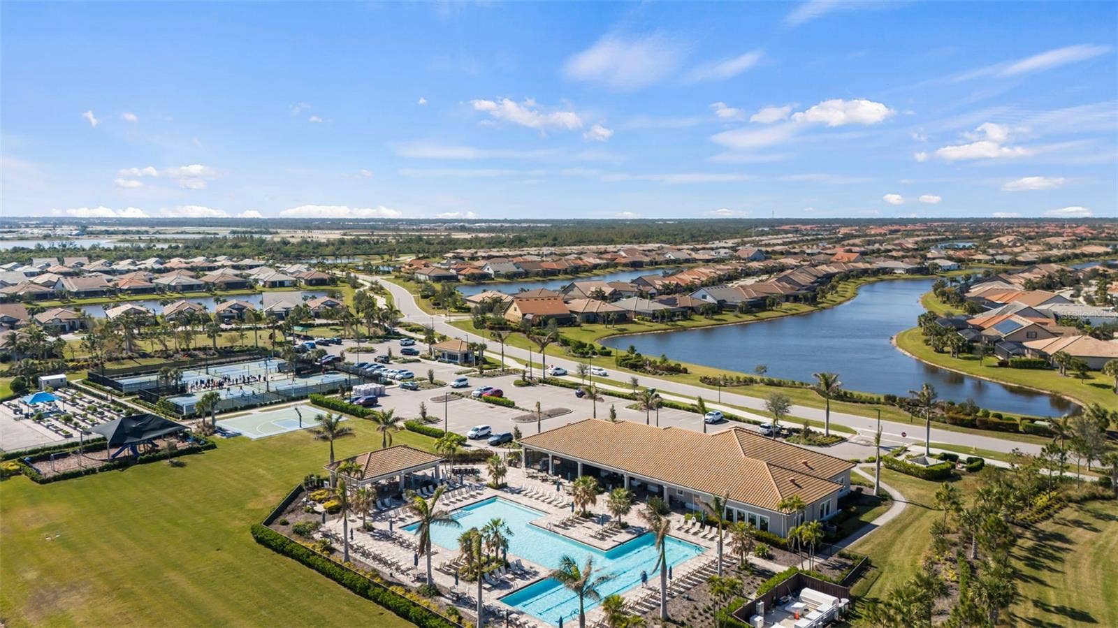 Clubhouse pool
