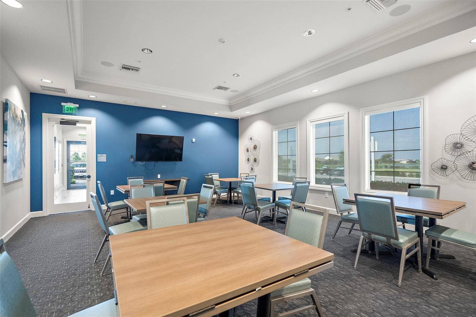 Clubhouse activity room