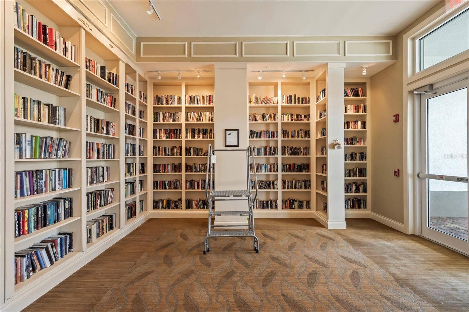 Library in main resort center