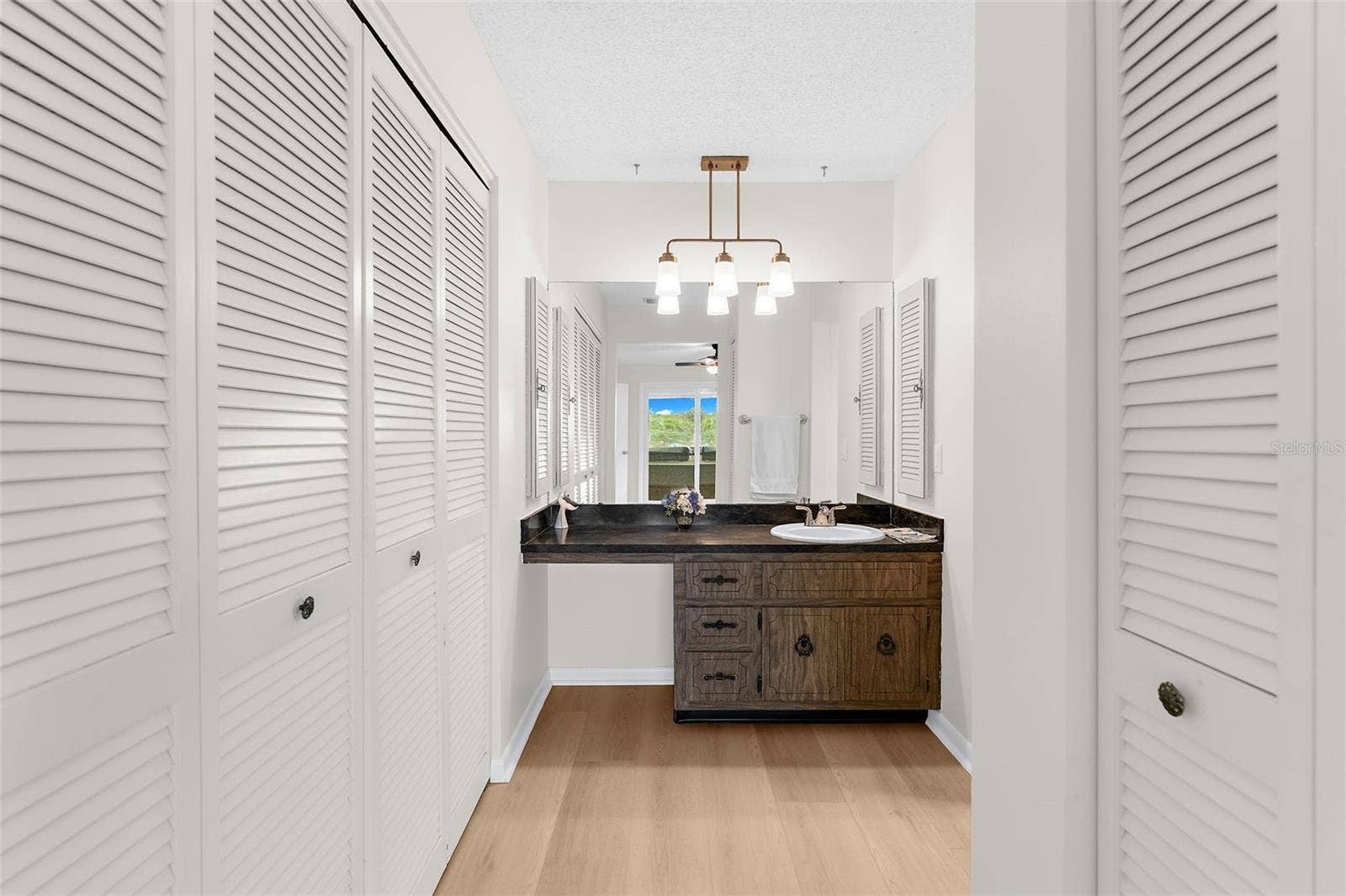 Primary bathroom 2 & closets