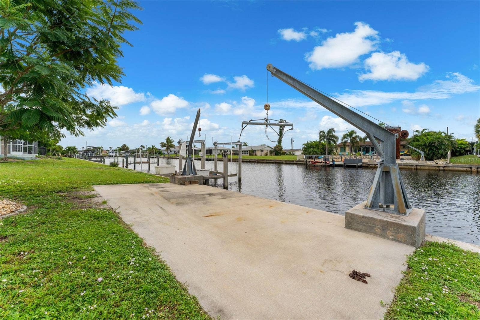 Your 2nd smaller fishing boat could be stowed here.  :)