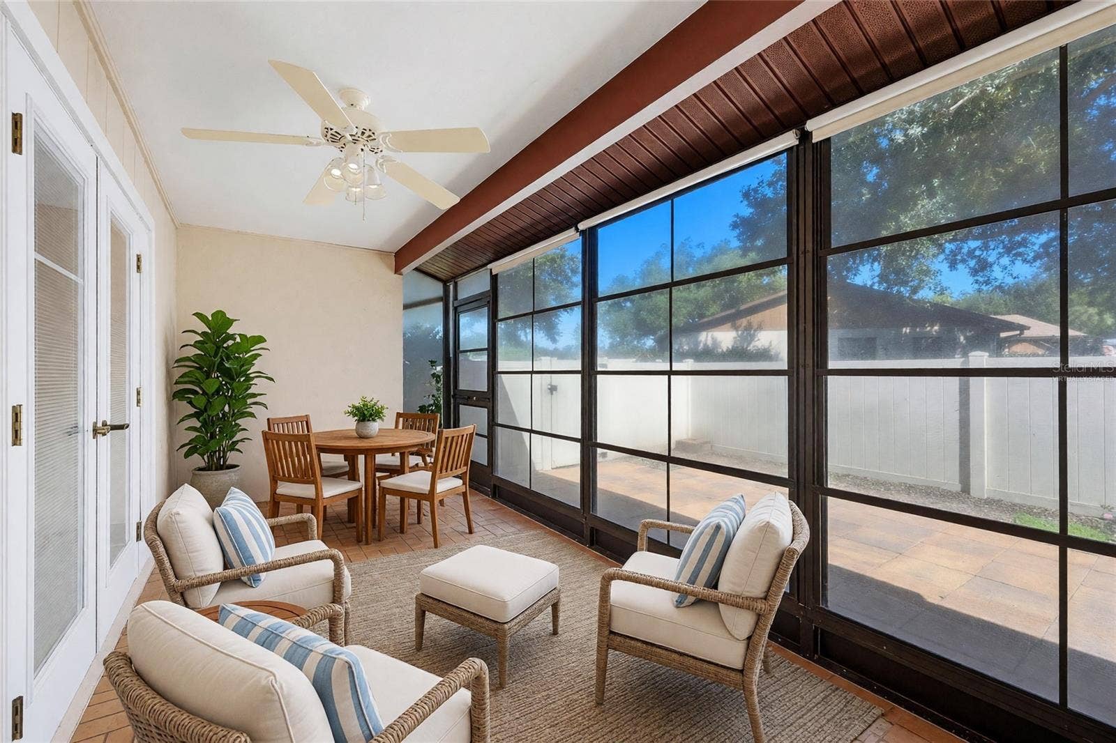 1704 CURRY AVENUE, #39, Nokomis, FL 34275 Virtually Staged - Lanai