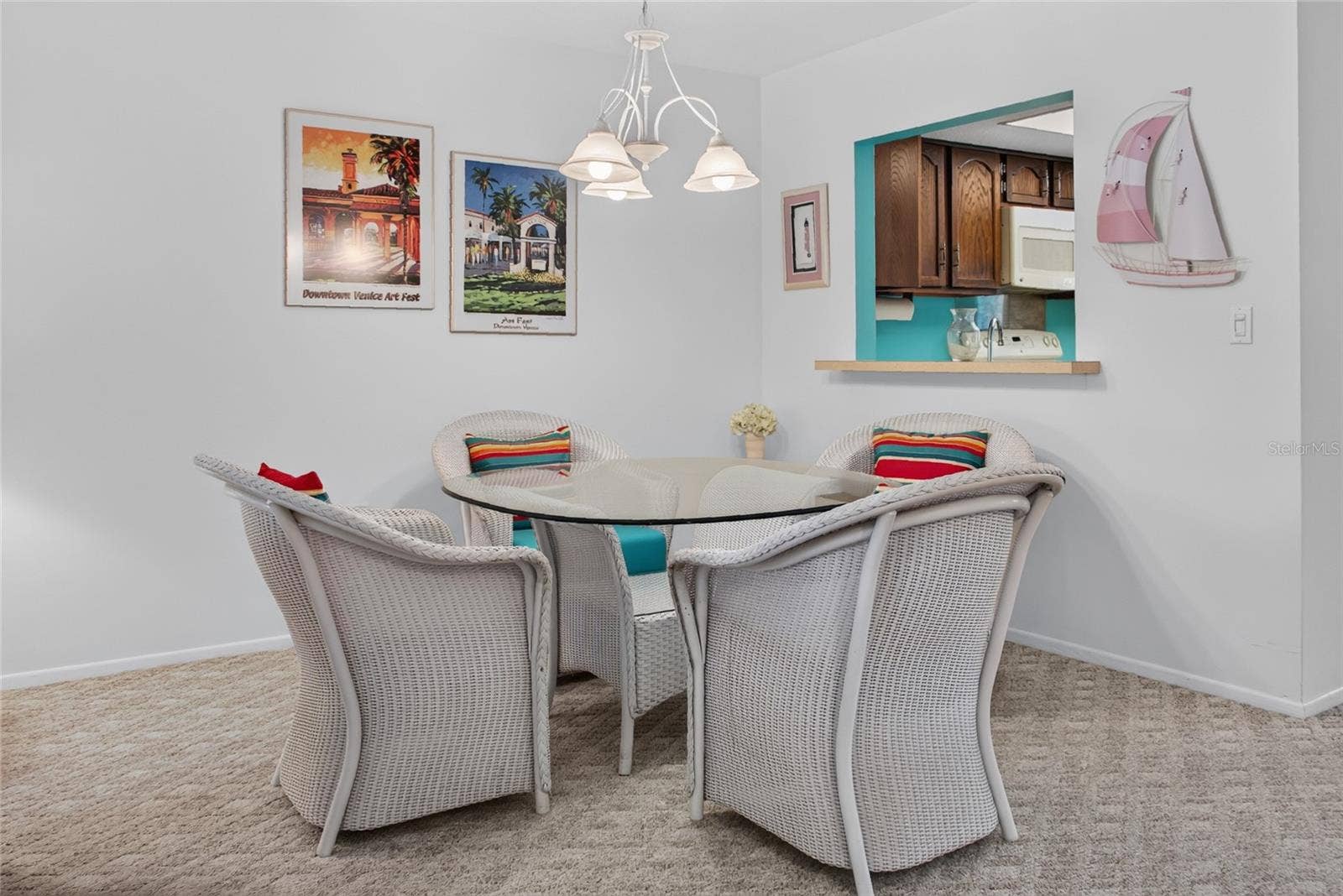 360 THREE LAKES LANE, #H, Venice, FL 34285 Spacious dining area
