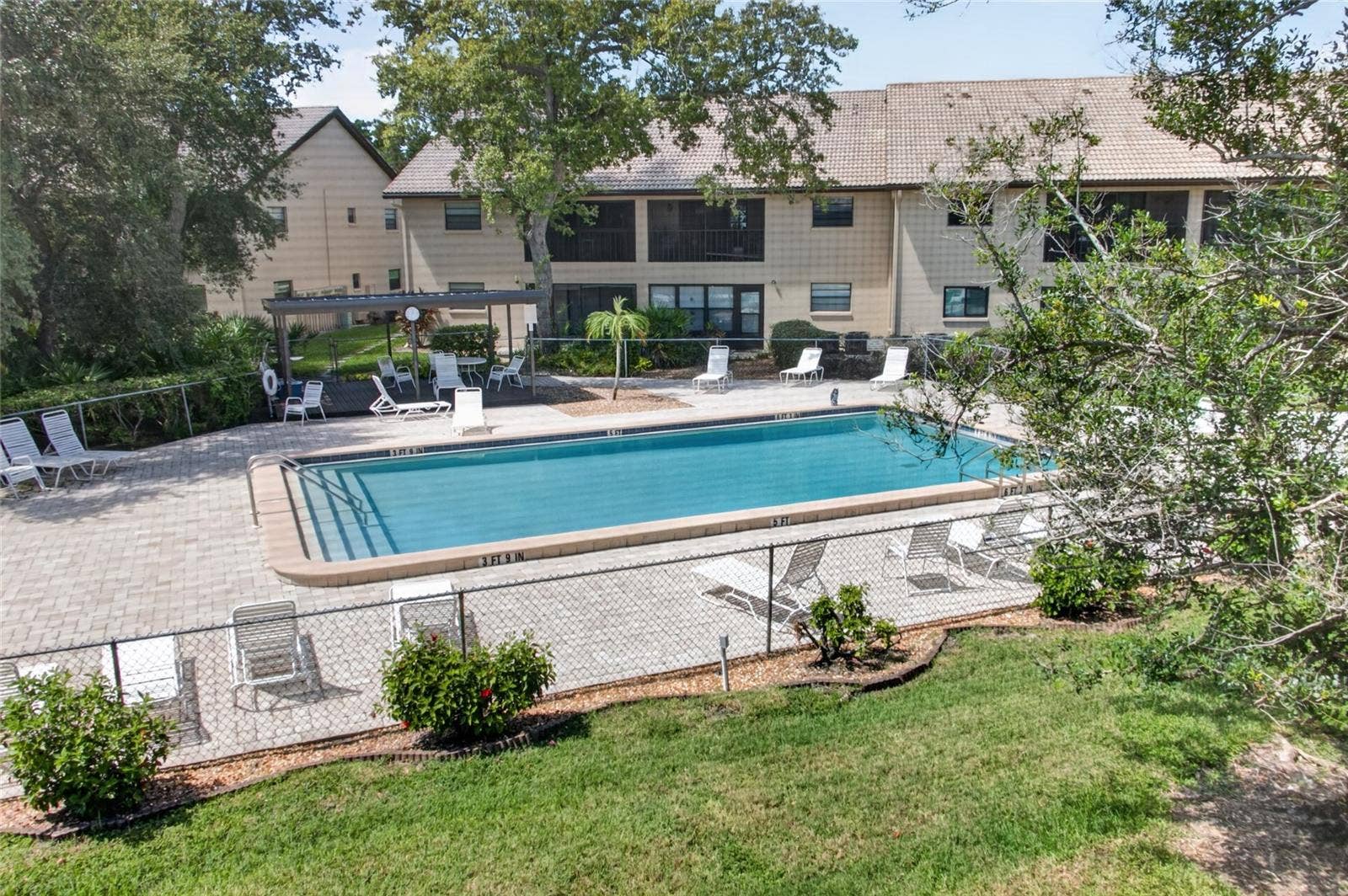 360 THREE LAKES LANE, #H, Venice, FL 34285 Quiet pool access is right outside