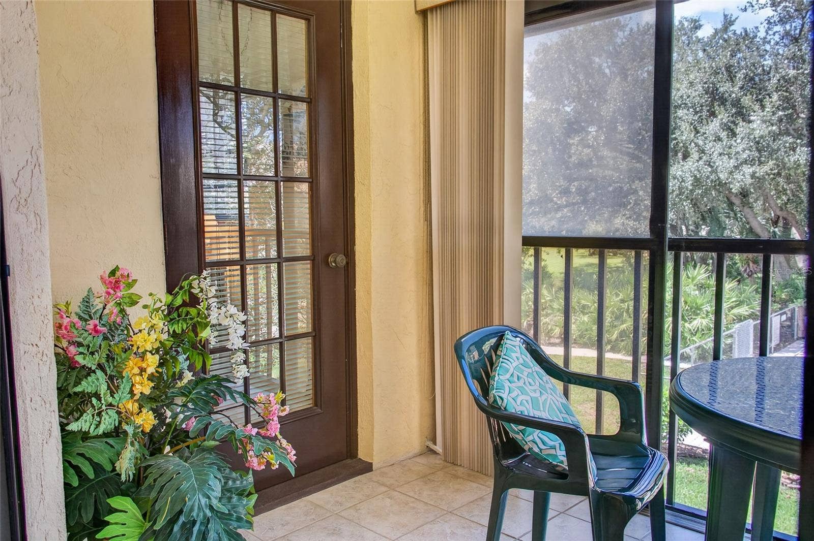 360 THREE LAKES LANE, #H, Venice, FL 34285 Private door to lanai off primary bedroom!
