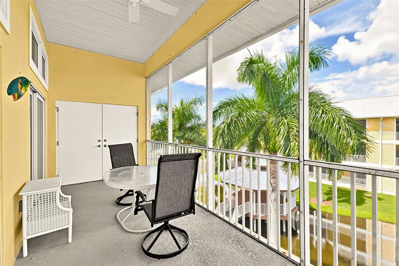 101 NATURES WAY, #1307, Rotonda West, FL 33947 Patio with storage unit