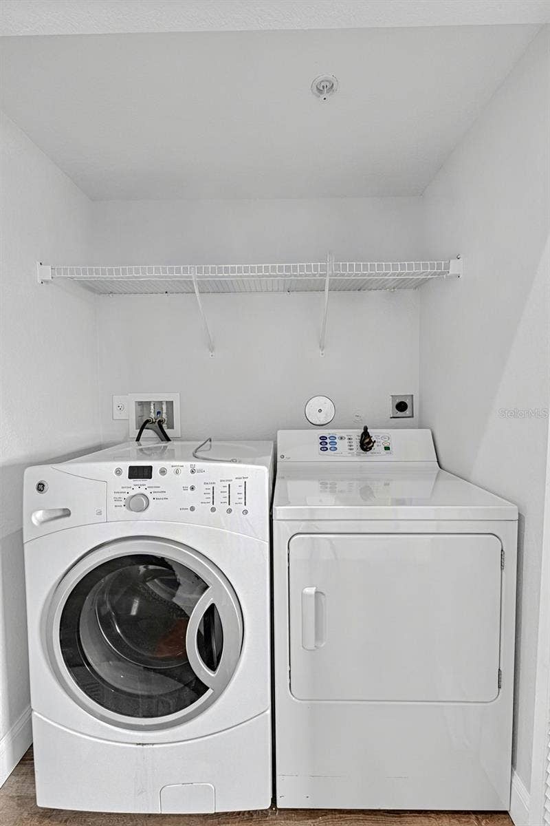 101 NATURES WAY, #1307, Rotonda West, FL 33947 Closet laundry in main hallway