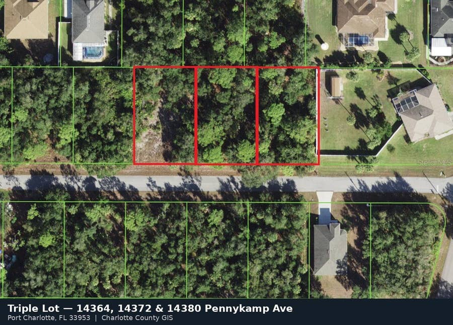 Property photo for 14364, 14372 & 14380 PENNYKAMP AVENUE, Port Charlotte, FL