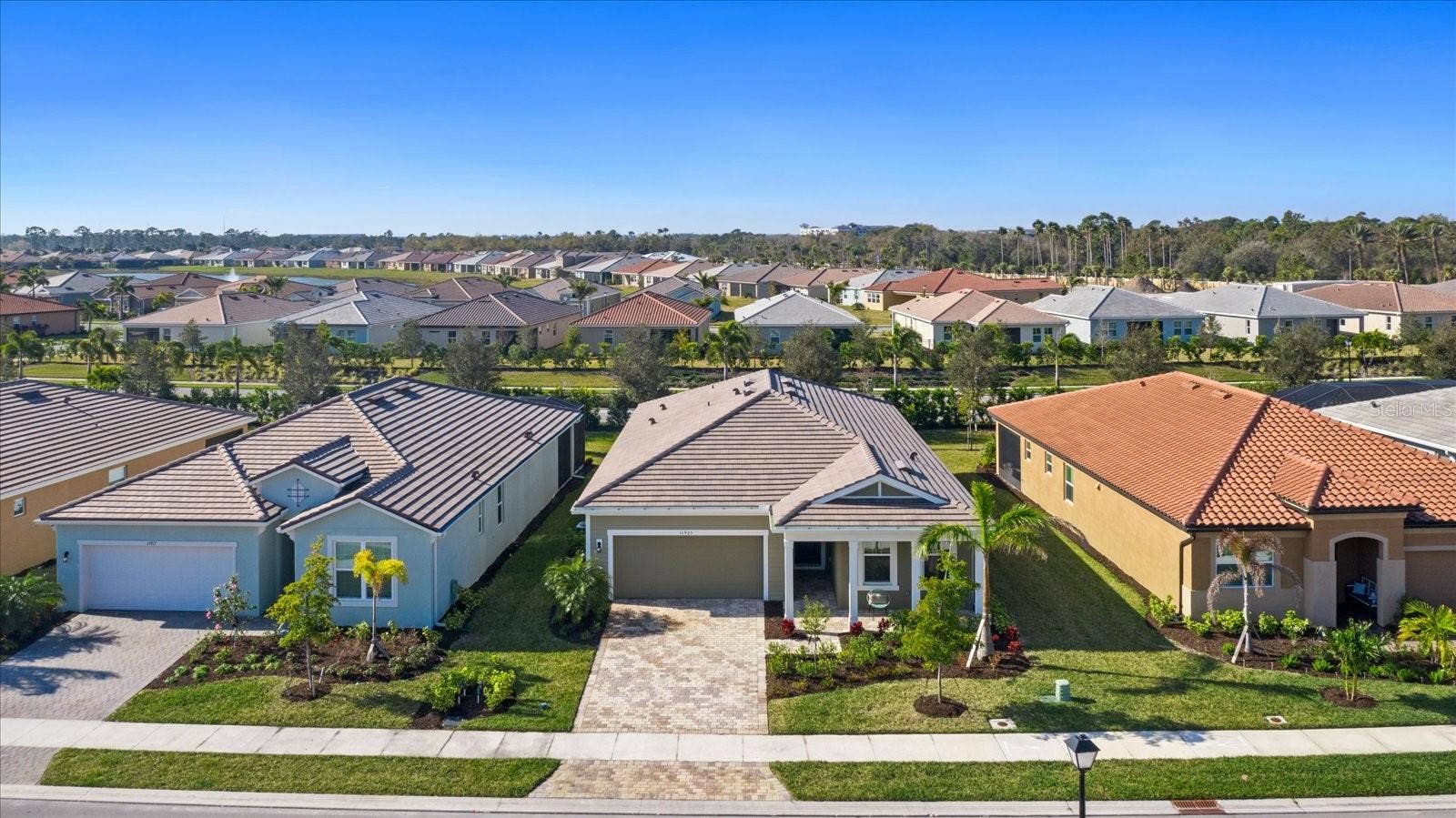 11925 BOHEMIAN PLACE, Venice, FL 34293 Front Elevation
