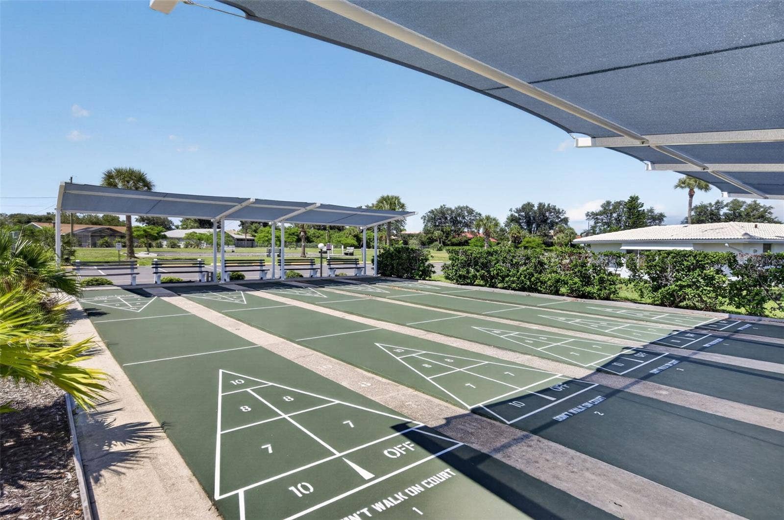 82 CIRCLEWOOD DRIVE, #A3-4, Venice, FL 34293 Shuffleboard play area