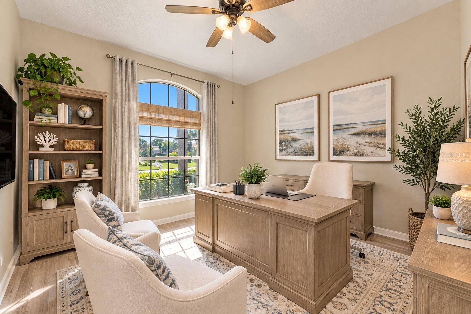 5113 FLAGSTONE DRIVE, Sarasota, FL 34238 Virtually Staged Front bedroom #3