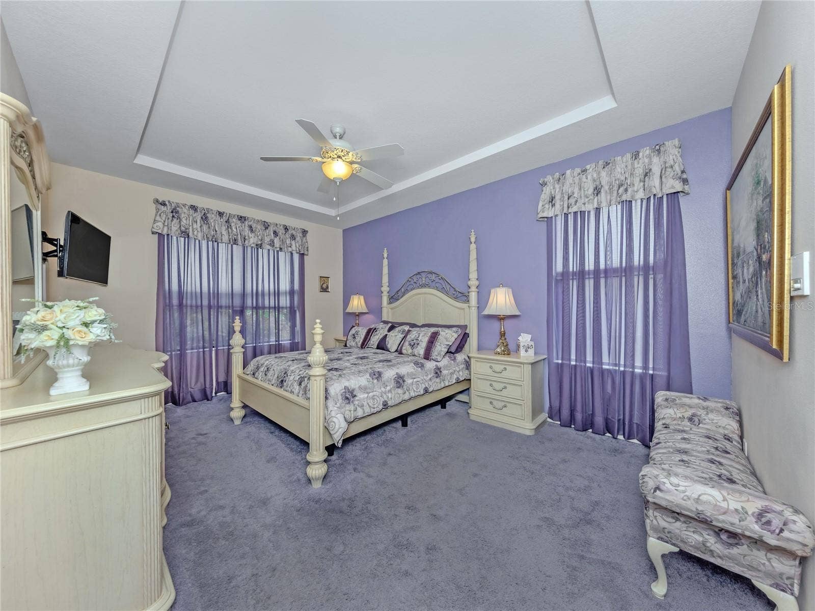 20684 CAPELLO DRIVE, Venice, FL 34292 Master Bedroom with Ensuite Bathroom