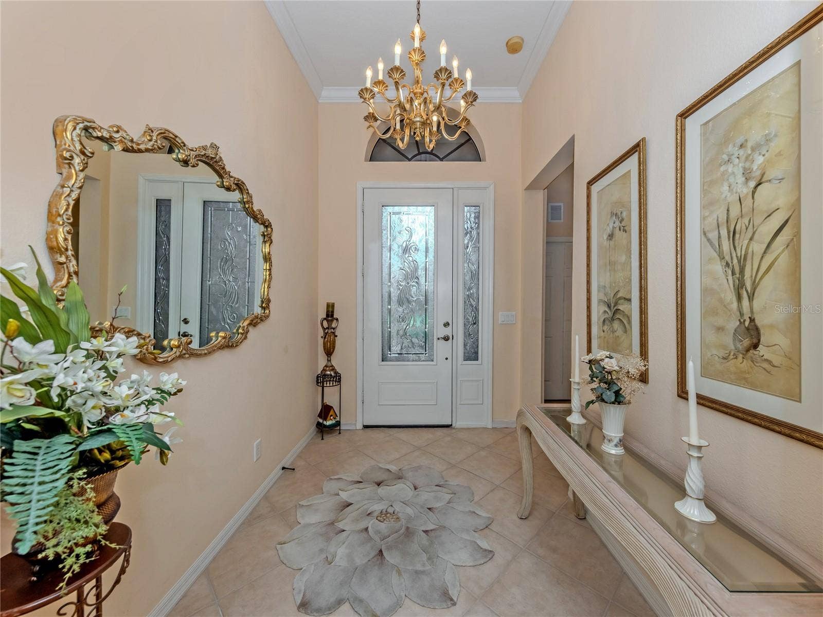 20684 CAPELLO DRIVE, Venice, FL 34292 Grand Foyer w/Crown Molding