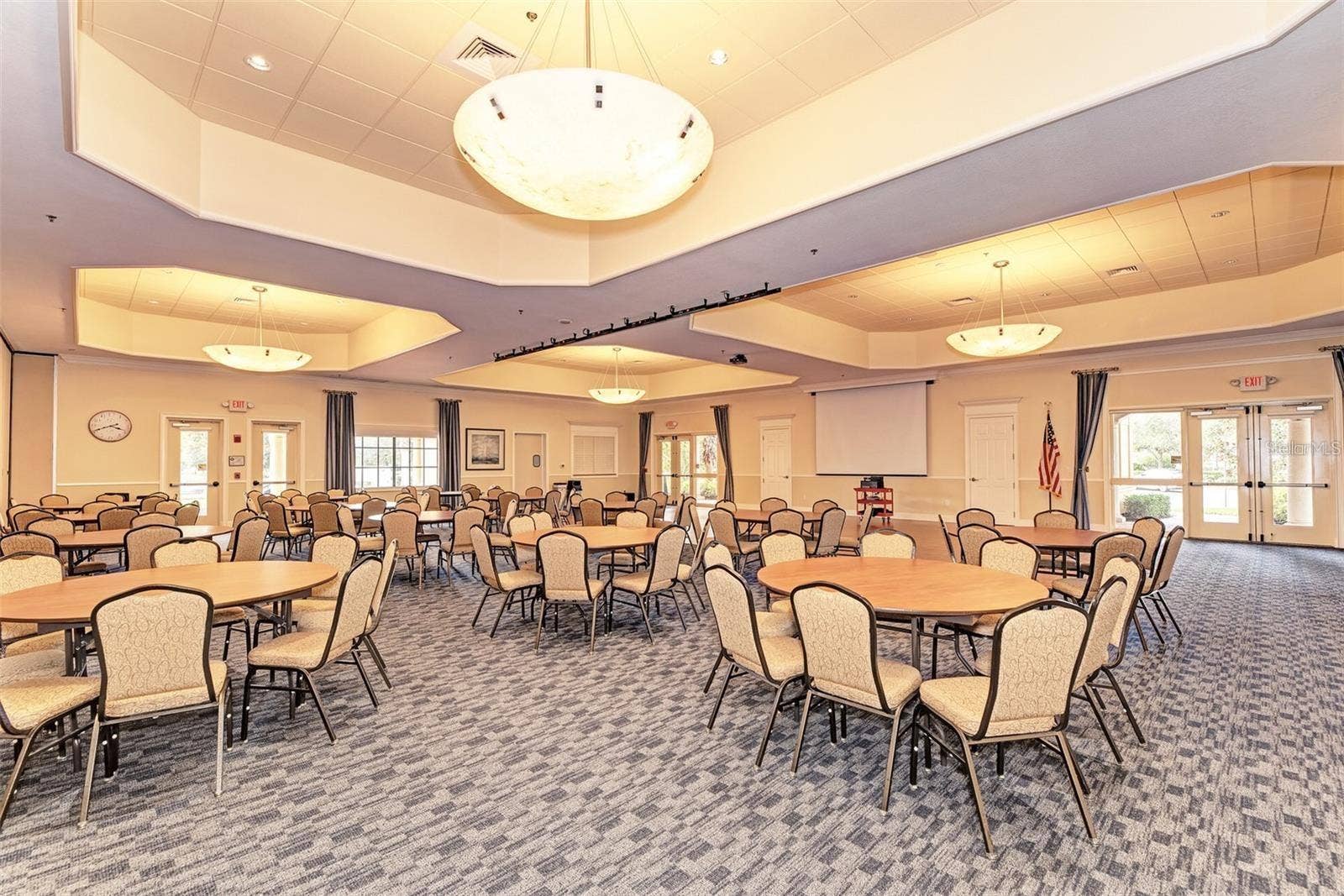 20684 CAPELLO DRIVE, Venice, FL 34292 Grand Ballroom holding 350 Residents for Events
