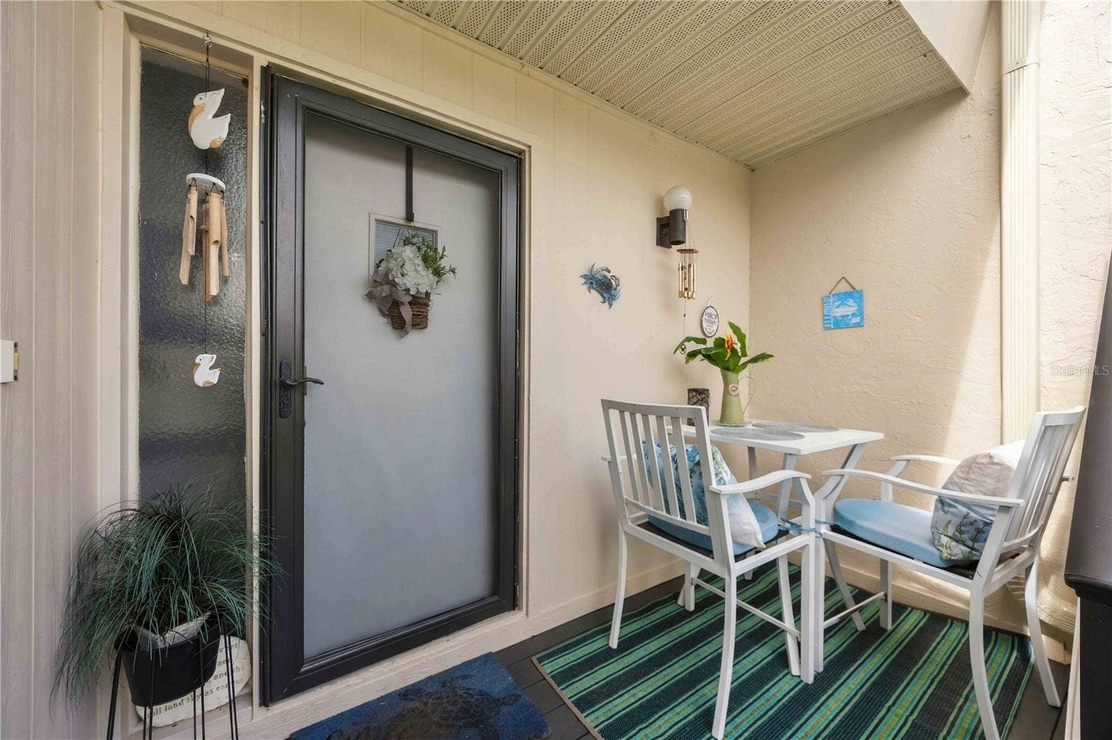4260 PLACIDA ROAD, #17A, Englewood, FL 34224 front entrance with patio