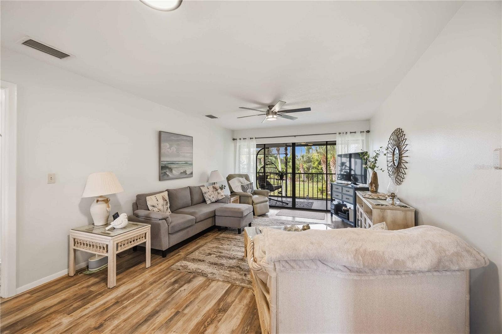 4260 PLACIDA ROAD, #17A, Englewood, FL 34224 open living room
