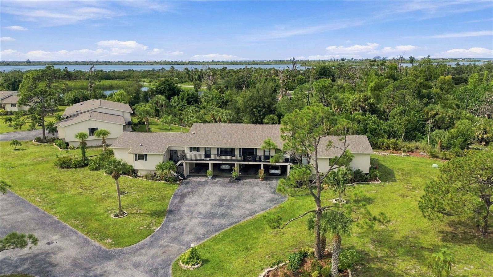4260 PLACIDA ROAD, #17A, Englewood, FL 34224 aerial view