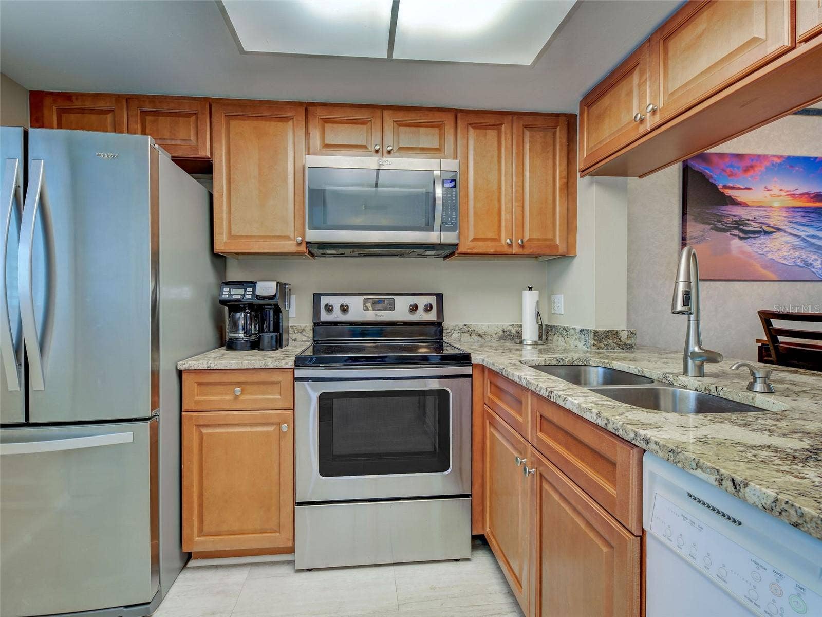 Wood cabinets