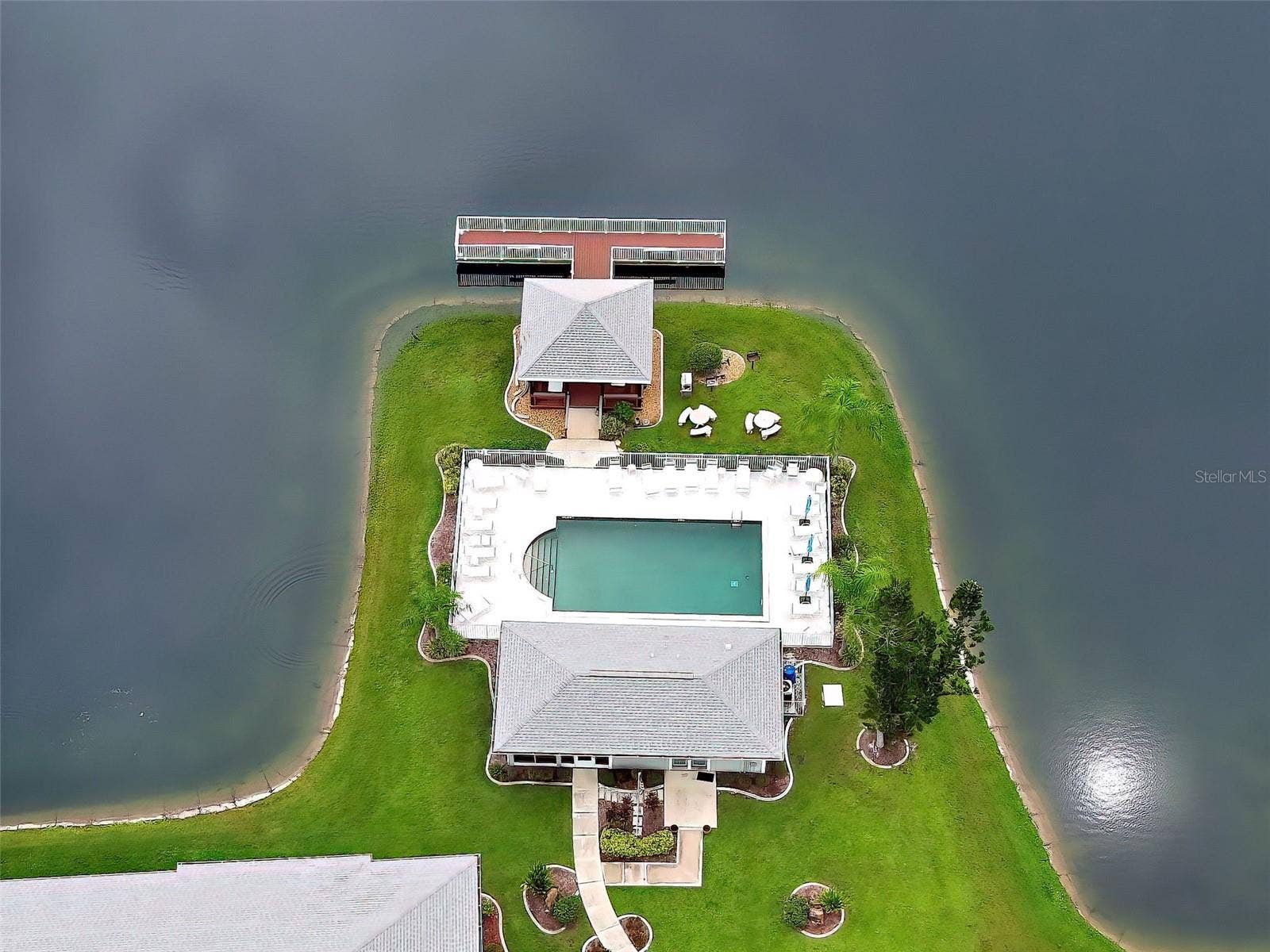 Newly resurfaced pool