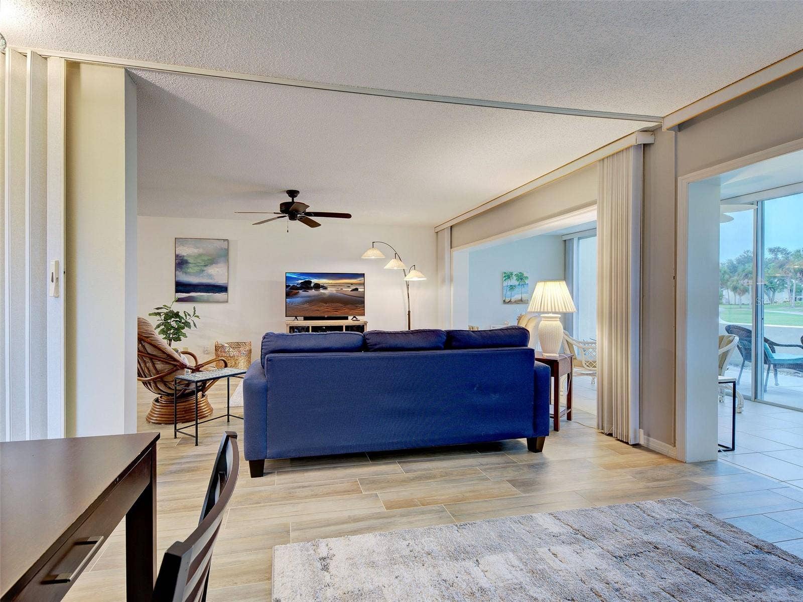 Living Room from the flex space