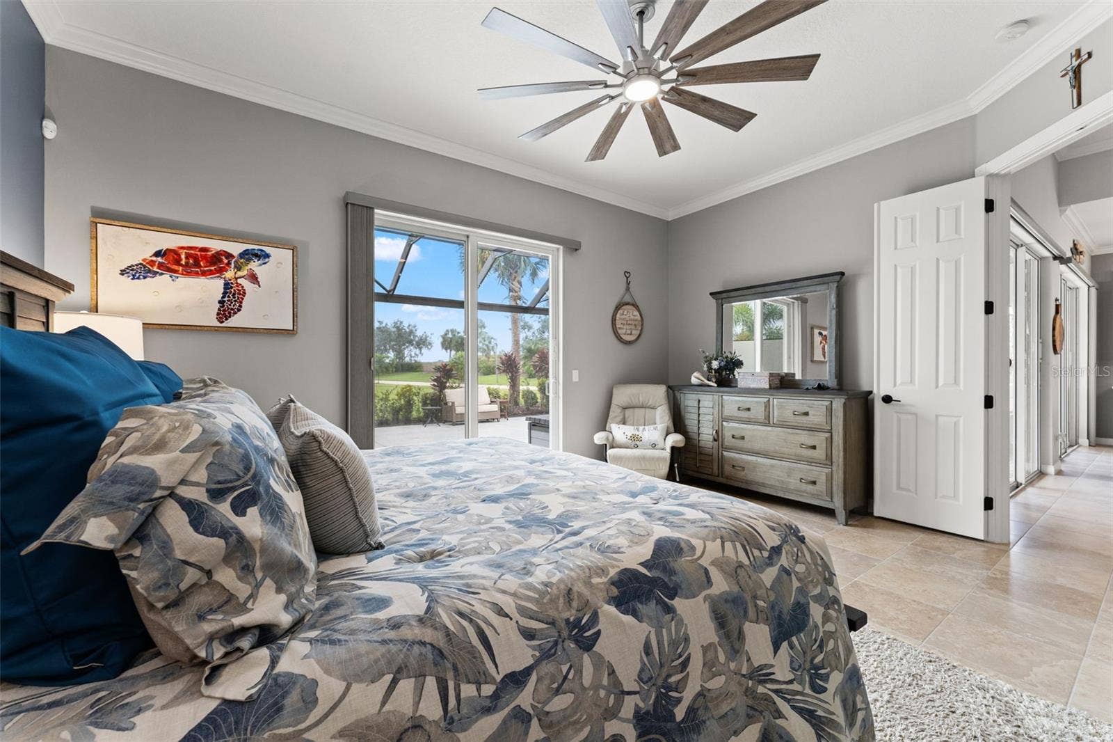 13150 GUYANA STREET, Venice, FL 34293 Access to the lanai through the sliders