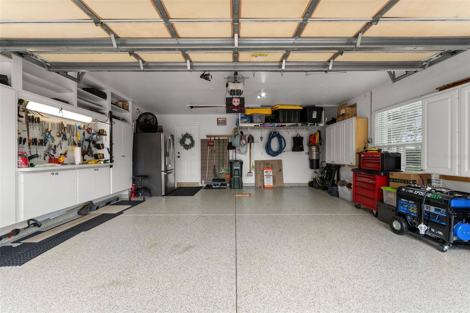 13150 GUYANA STREET, Venice, FL 34293 2 car garage with epoxy flooring