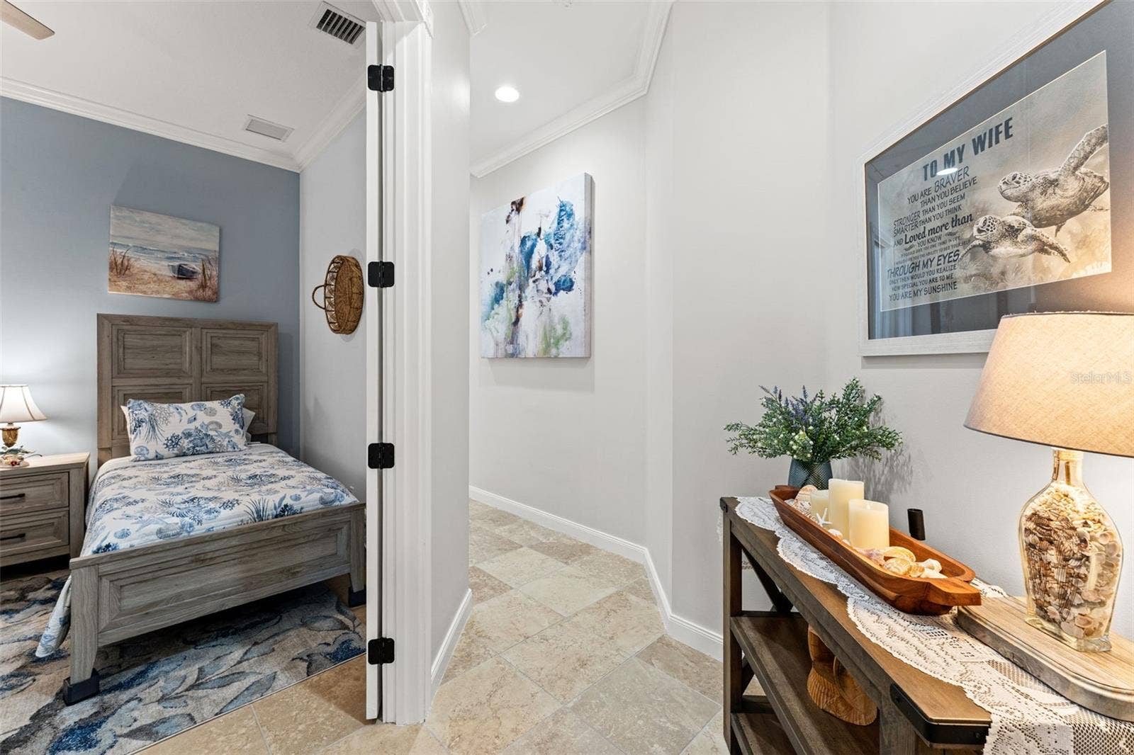 13150 GUYANA STREET, Venice, FL 34293 Guest bedroom located nearby the guest bathroom