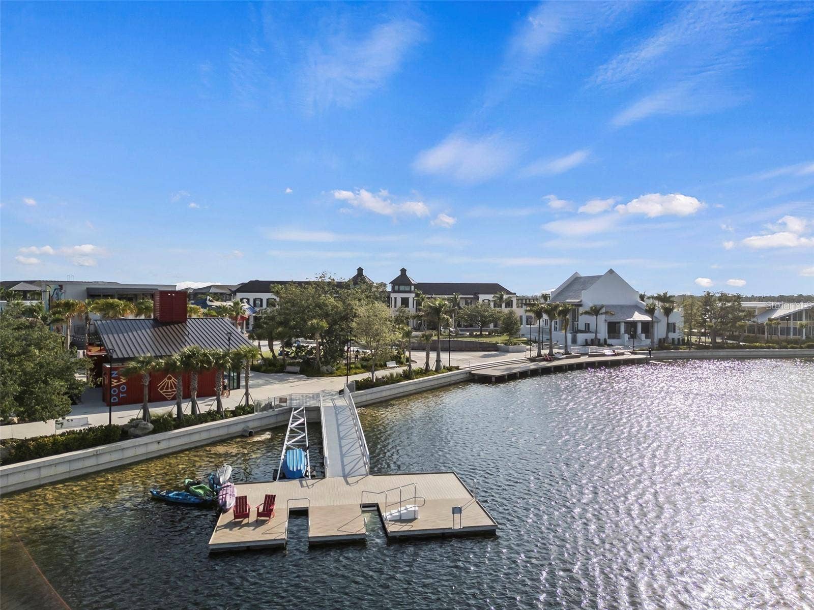 Water view at downtown Wellen Park.