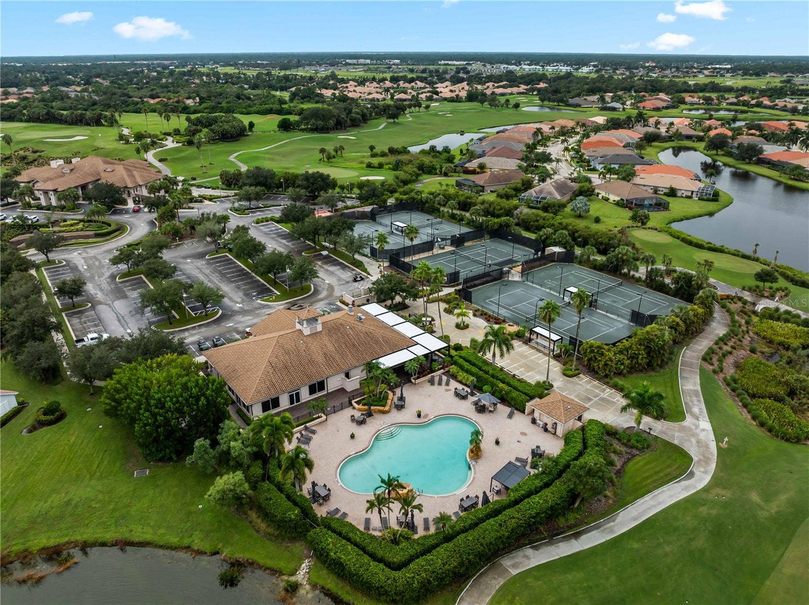 Clubhouse and Pool