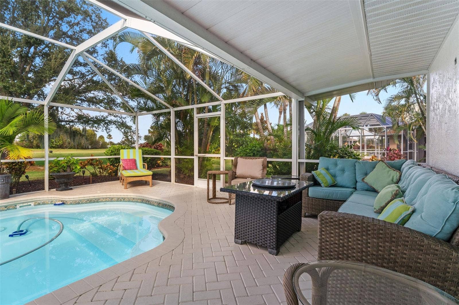966 N DORAL LANE, Venice, FL 34293 Covered lanai