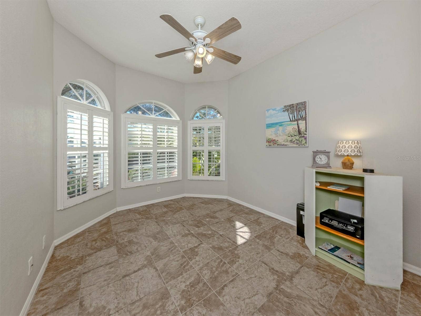 Oh, the charm of a beautiful bay window! This delightful bedroom has a personality all its own, with a lovely architectural touch that adds character and creates an inviting space for guests, a stylish home office, or a cozy personal hideaway!