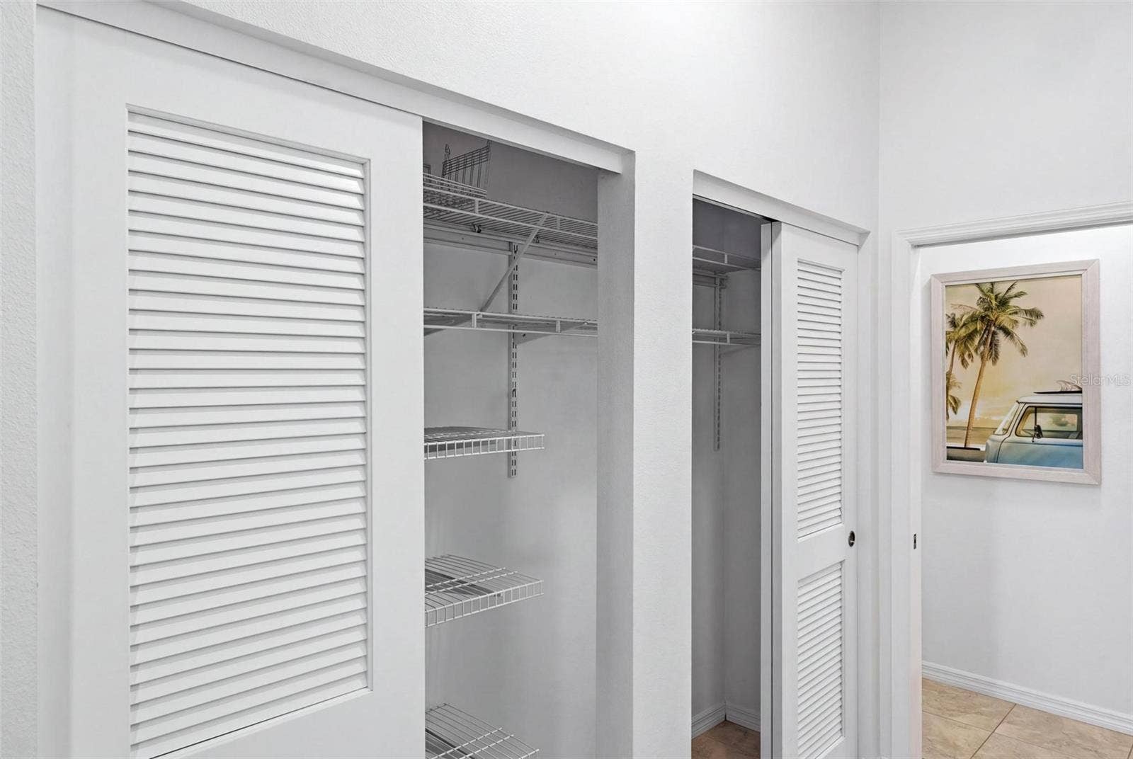 687 LAKESCENE DRIVE, Venice, FL 34293 Primary bedroom closets