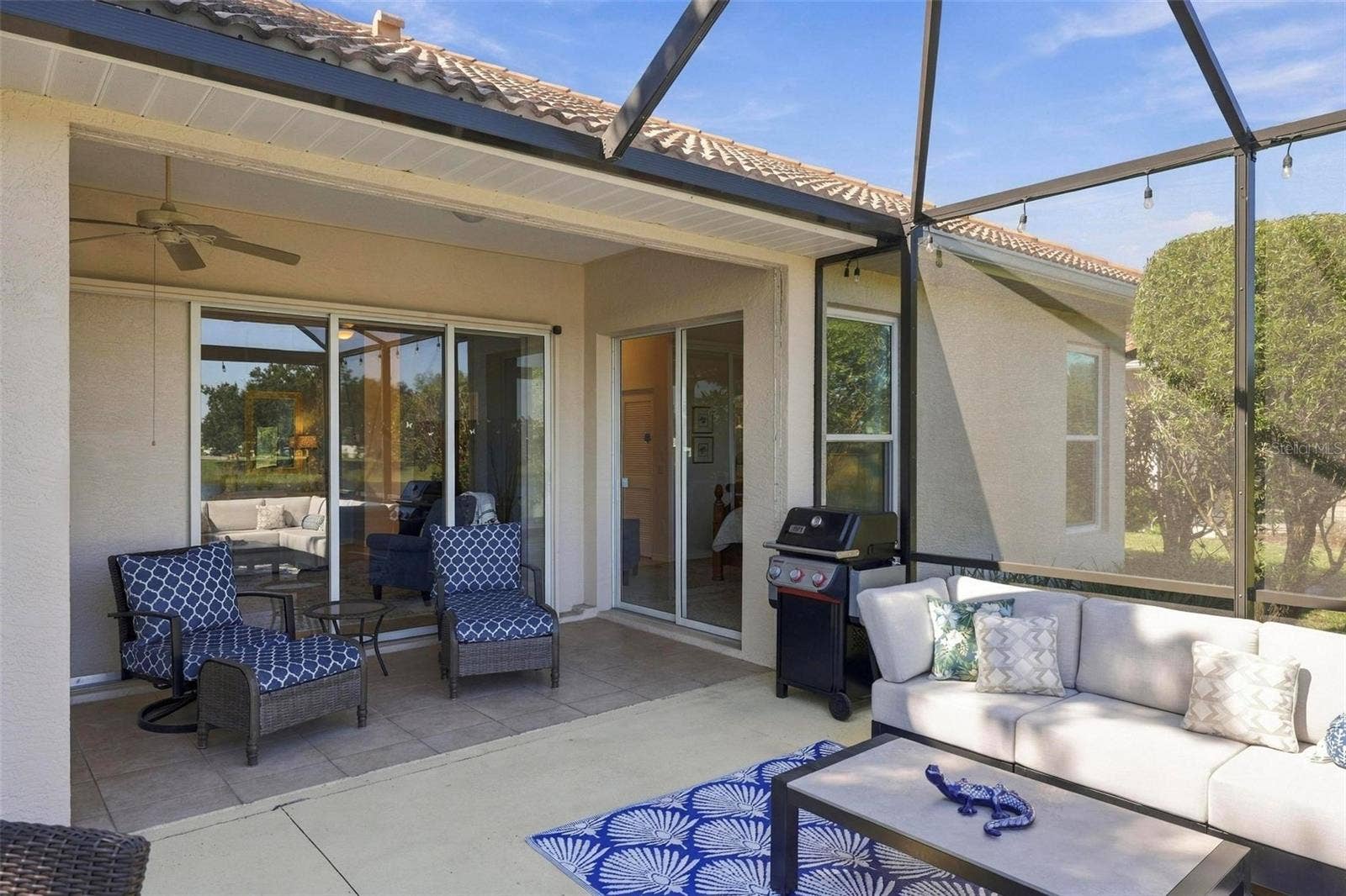 687 LAKESCENE DRIVE, Venice, FL 34293 Covered area of lanai