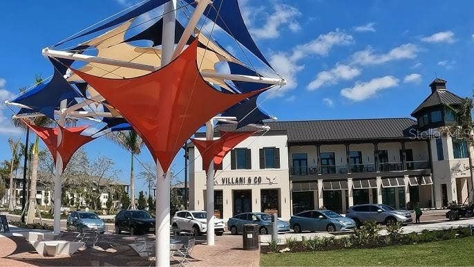2216 WEAVER BIRD LANE, Venice, FL 34292 Colorful downtown Wellen Park with shops, restaurants, playgrounds, walking trails and more