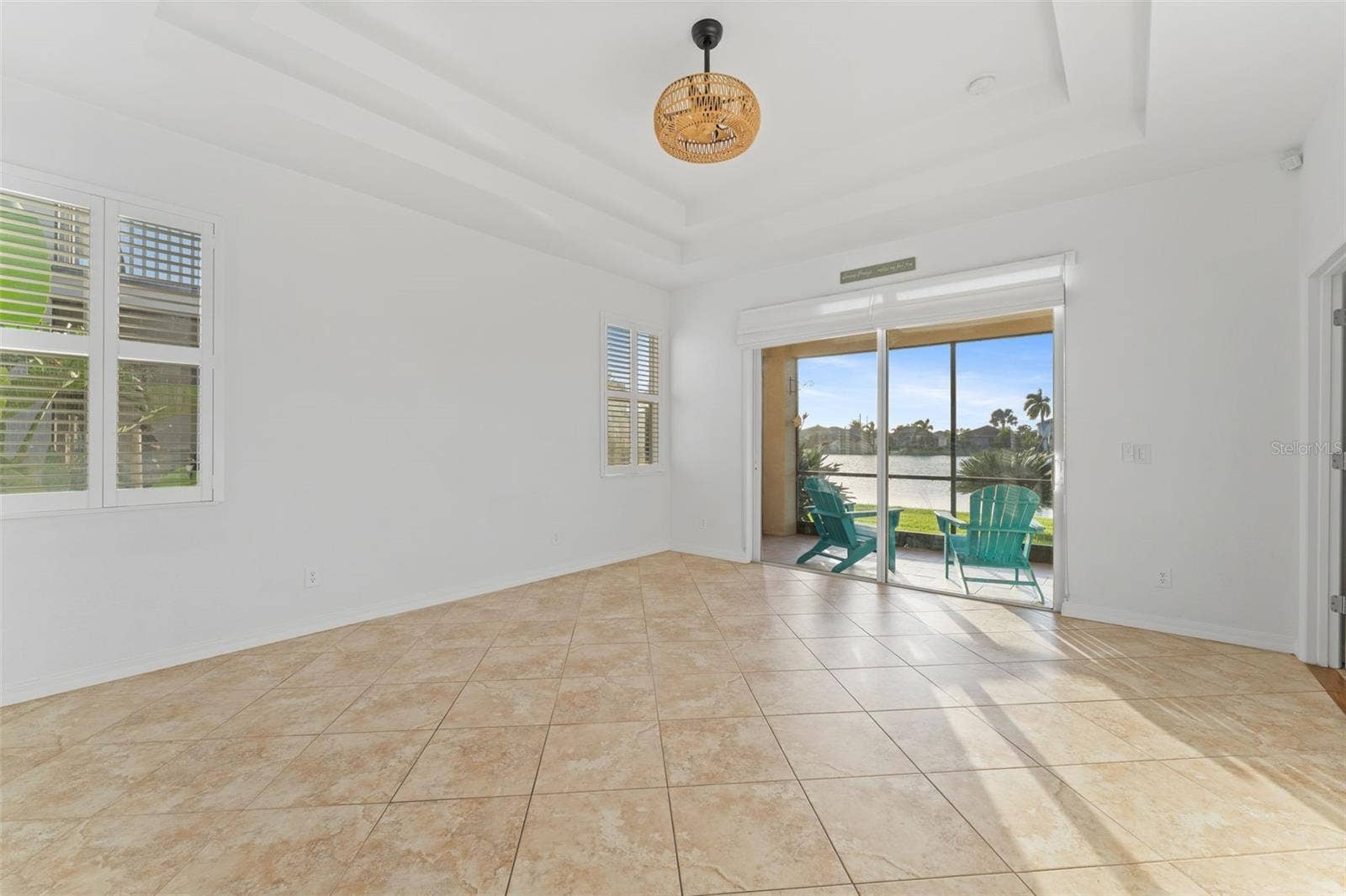2216 WEAVER BIRD LANE, Venice, FL 34292 Lovely Water view off the Family Room and Lanai