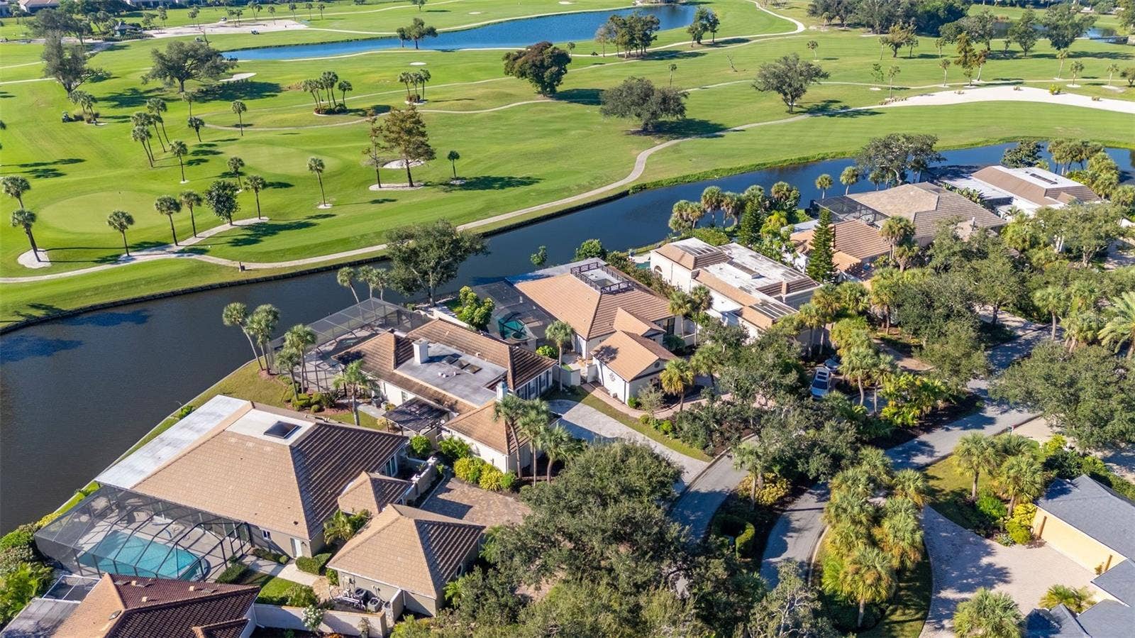 71 CAYMAN ISLES BOULEVARD, Englewood, FL 34223 aerial of golf course