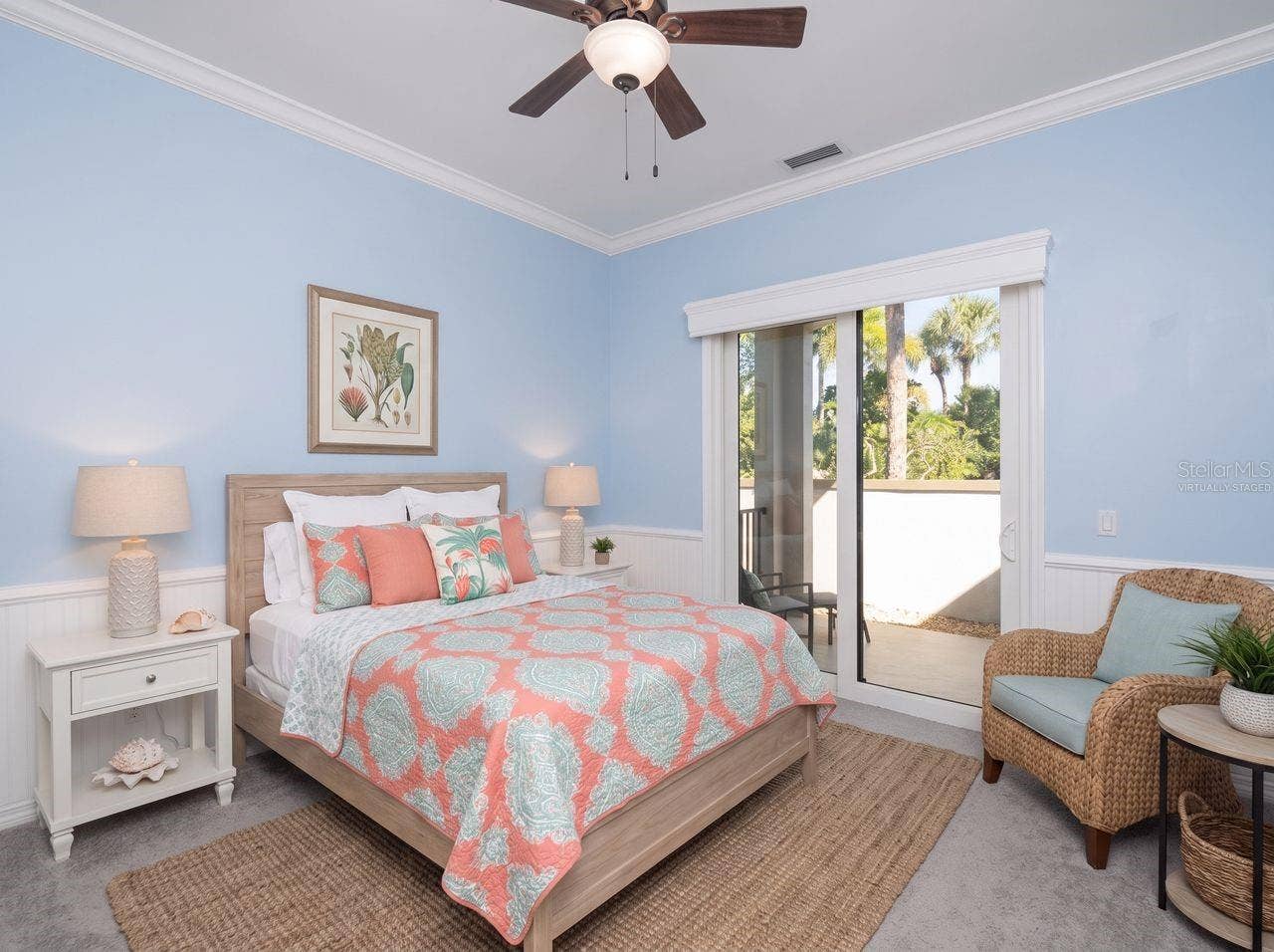 71 CAYMAN ISLES BOULEVARD, Englewood, FL 34223 guest bedroom 2 virtually staged