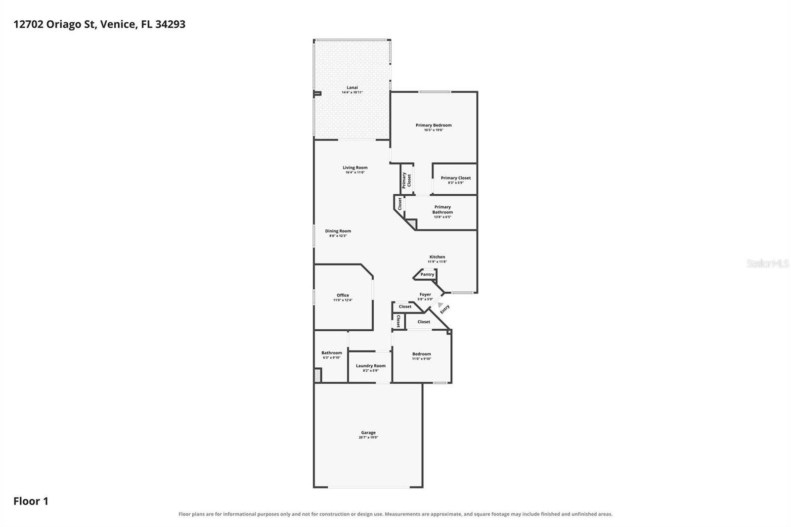 12702 ORIAGO STREET, Venice, FL 34293
