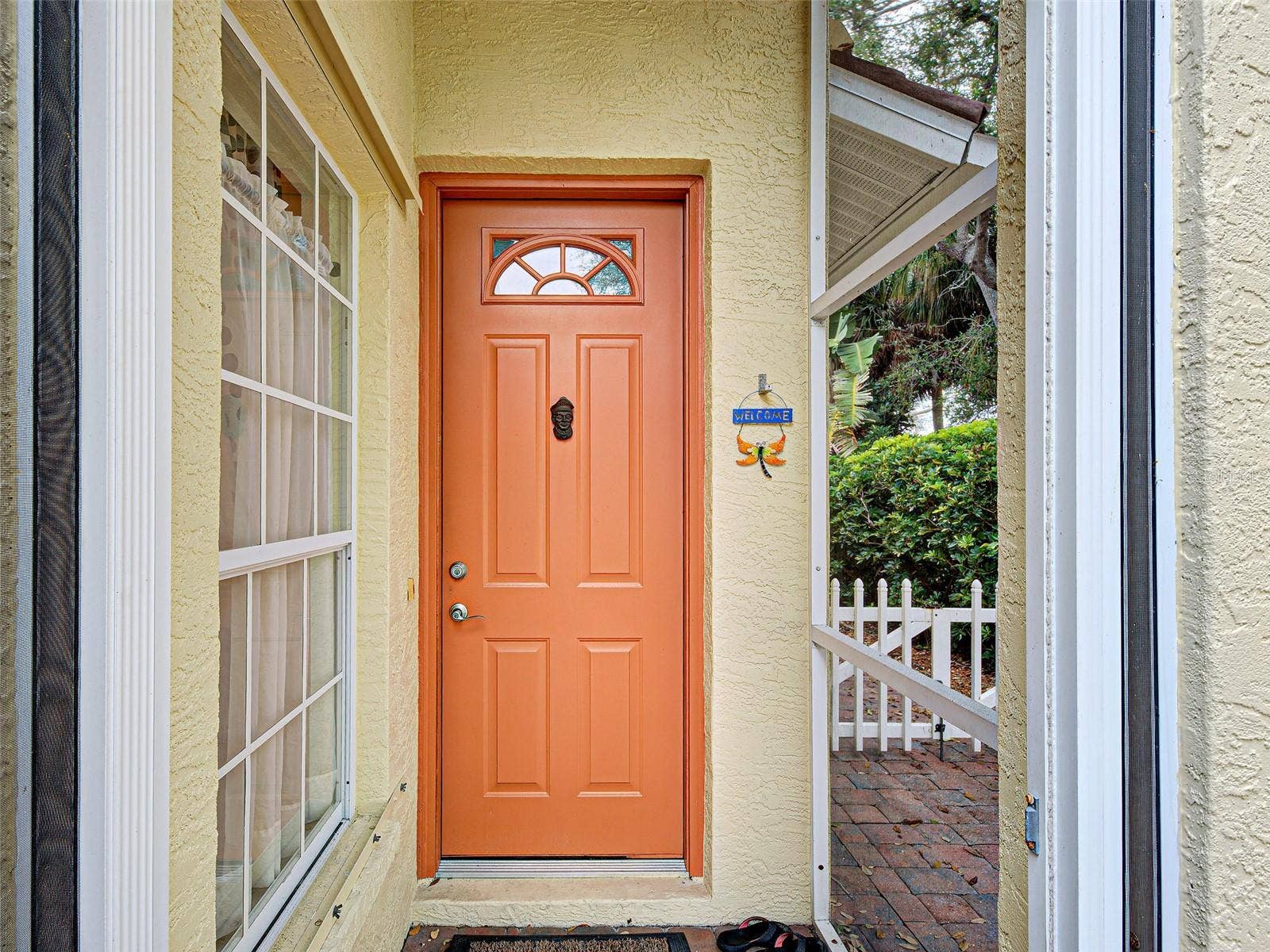 The front entrance.