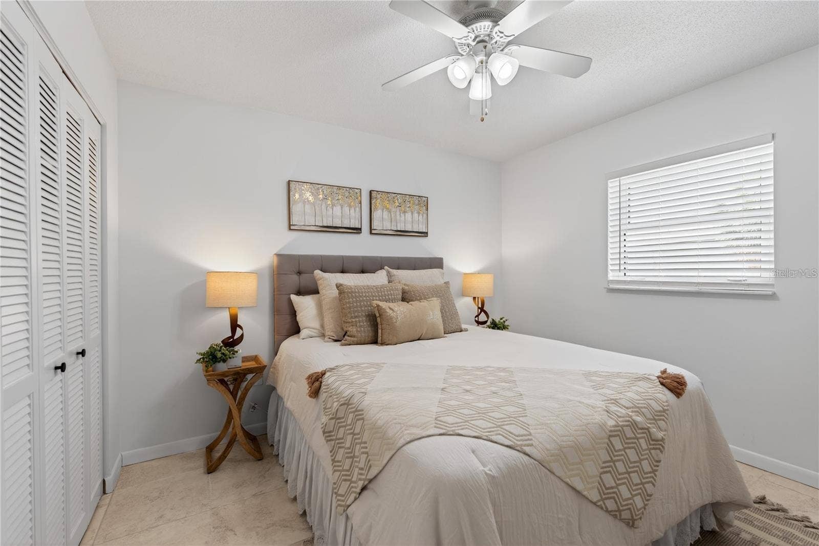 5031 N BEACH ROAD, #118, Englewood, FL 34223 Second Bedroom with Built-In Closet