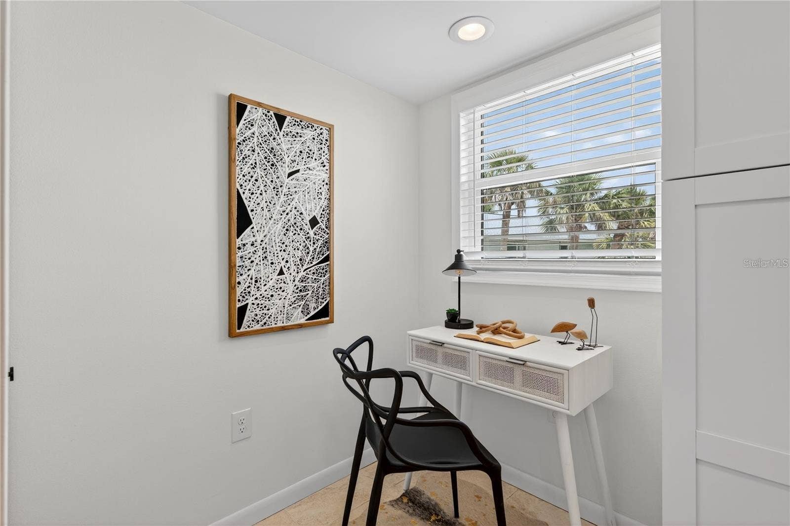 5031 N BEACH ROAD, #118, Englewood, FL 34223 Details of the Office Nook off the Kitchen