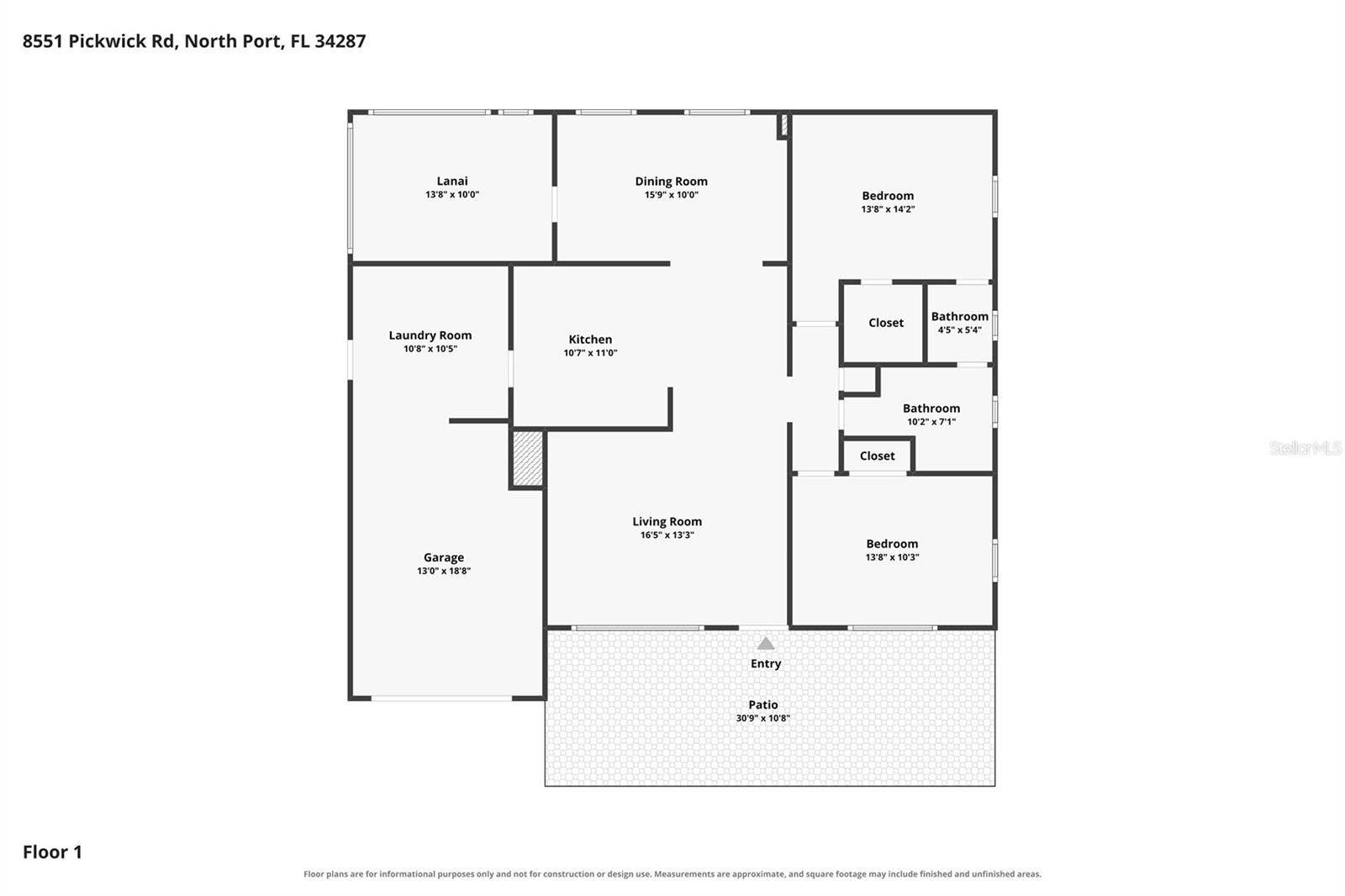 8551 PICKWICK ROAD, North Port, FL 34287 8551 PICKWICK ROAD, North Port, FL 34287