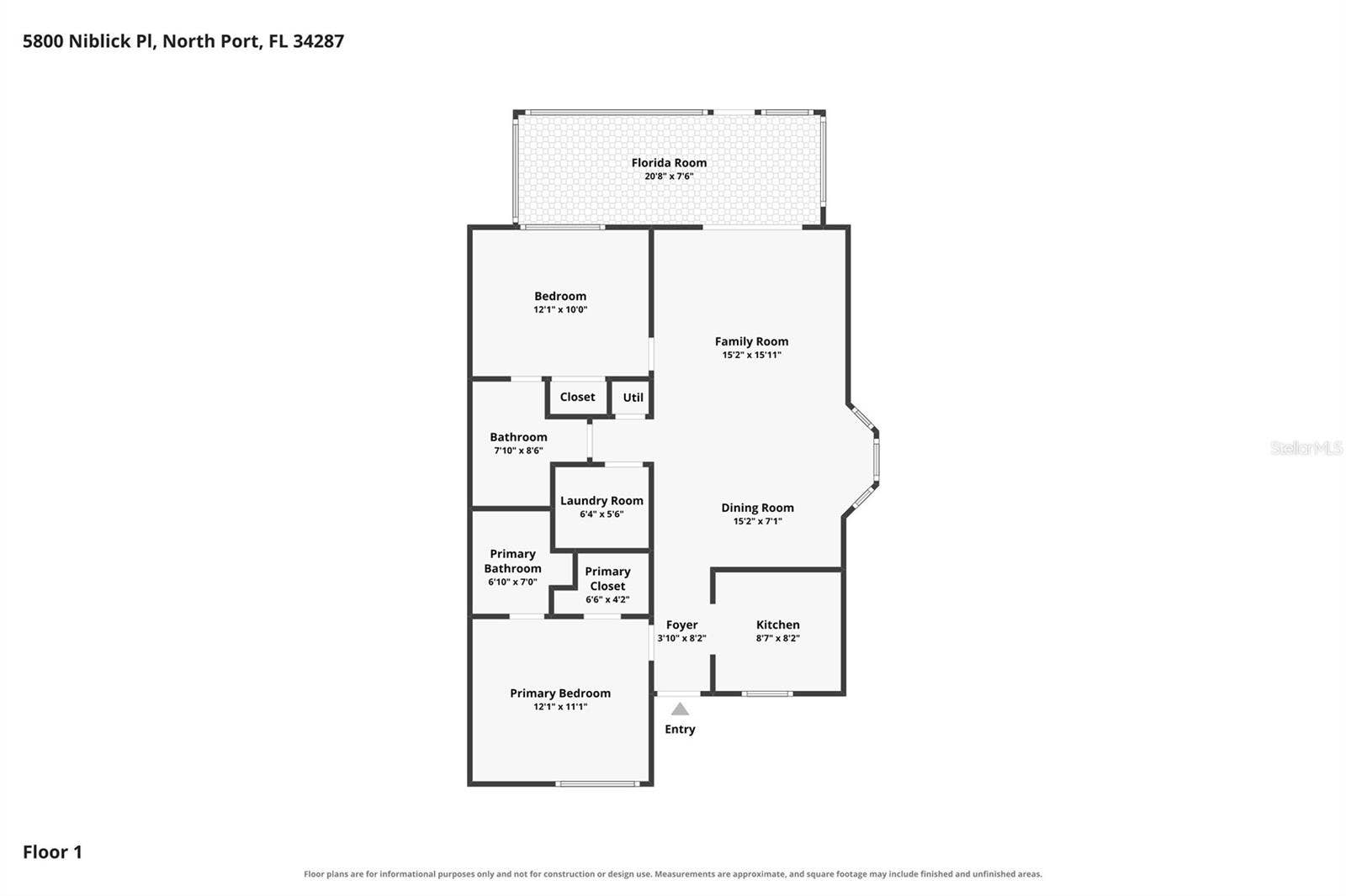 5800 NIBLICK PLACE, North Port, FL 34287 5800 NIBLICK PLACE, North Port, FL 34287
