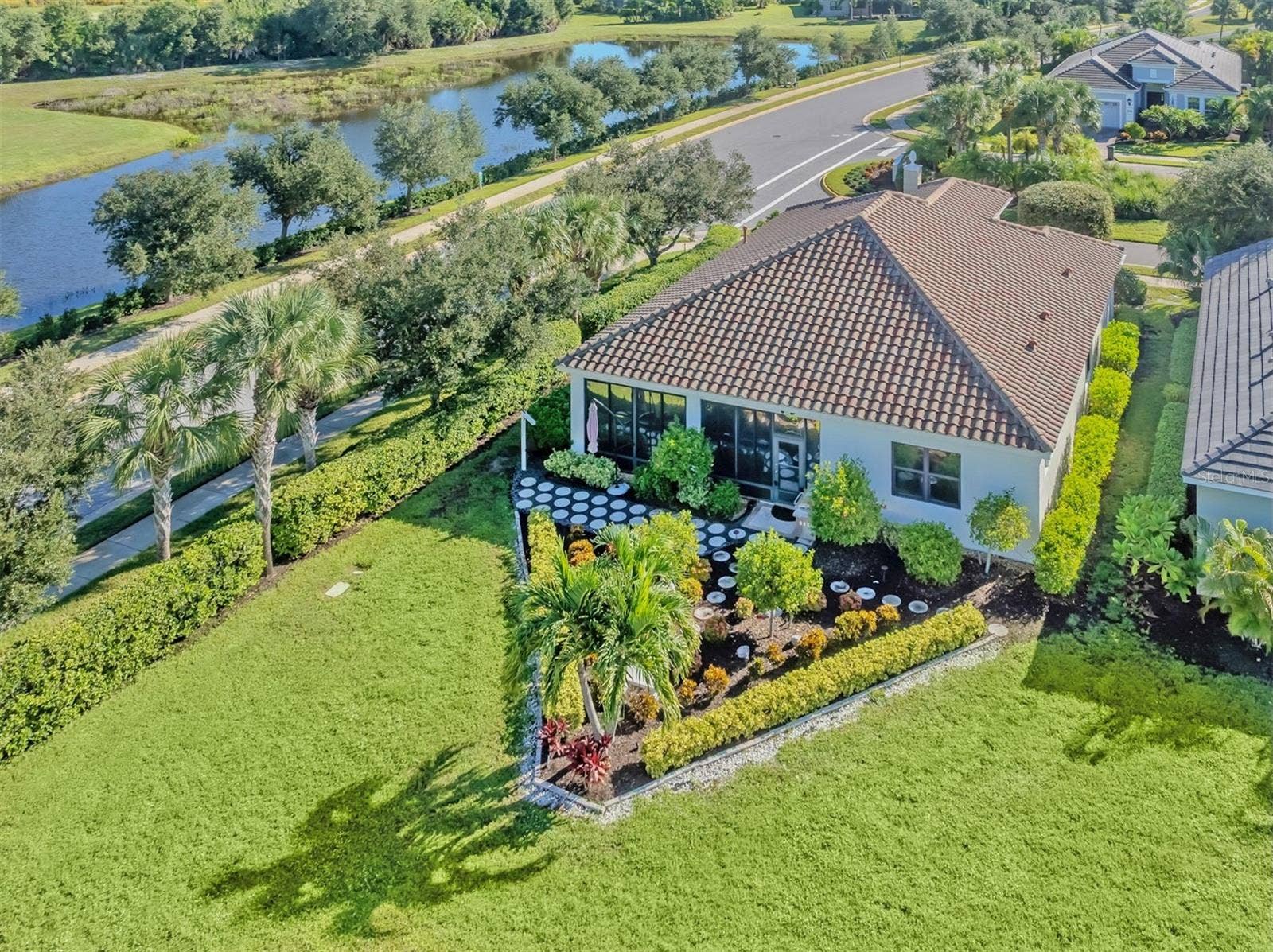 27301 DRIVER LANE, Englewood, FL 34223 Backyard Aerial View